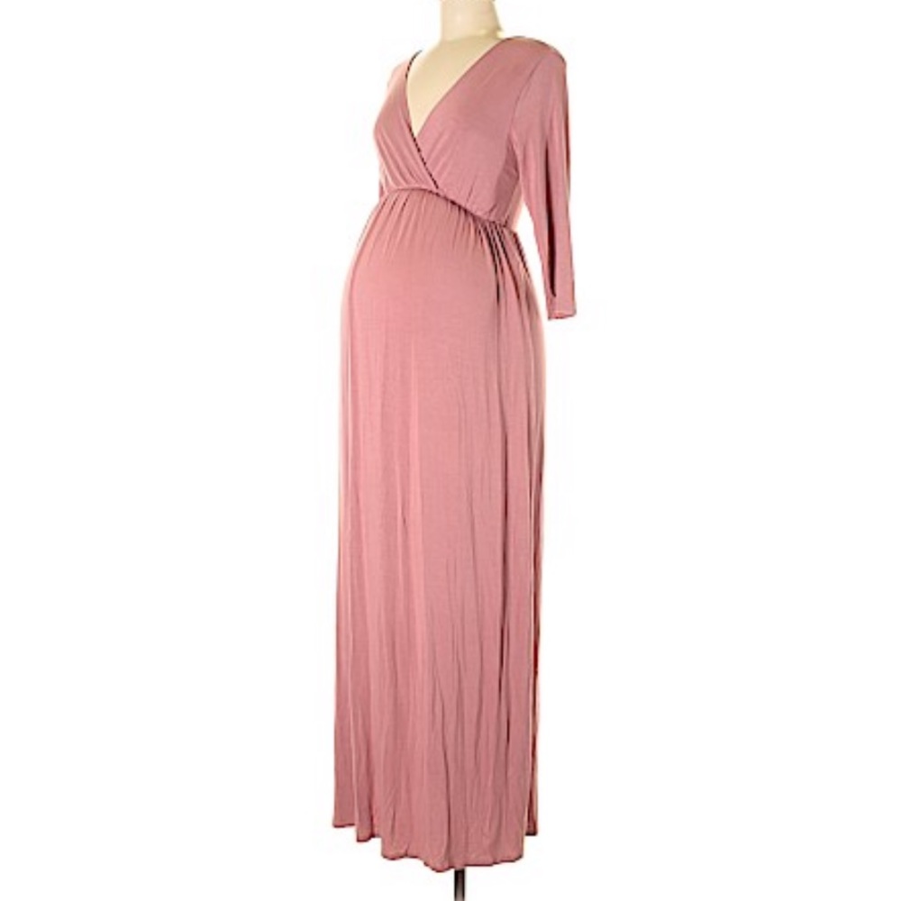 EUC Pink Mother Bee Maternity Dress